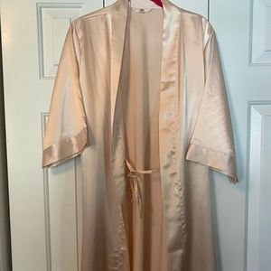 Silky Blush Robe